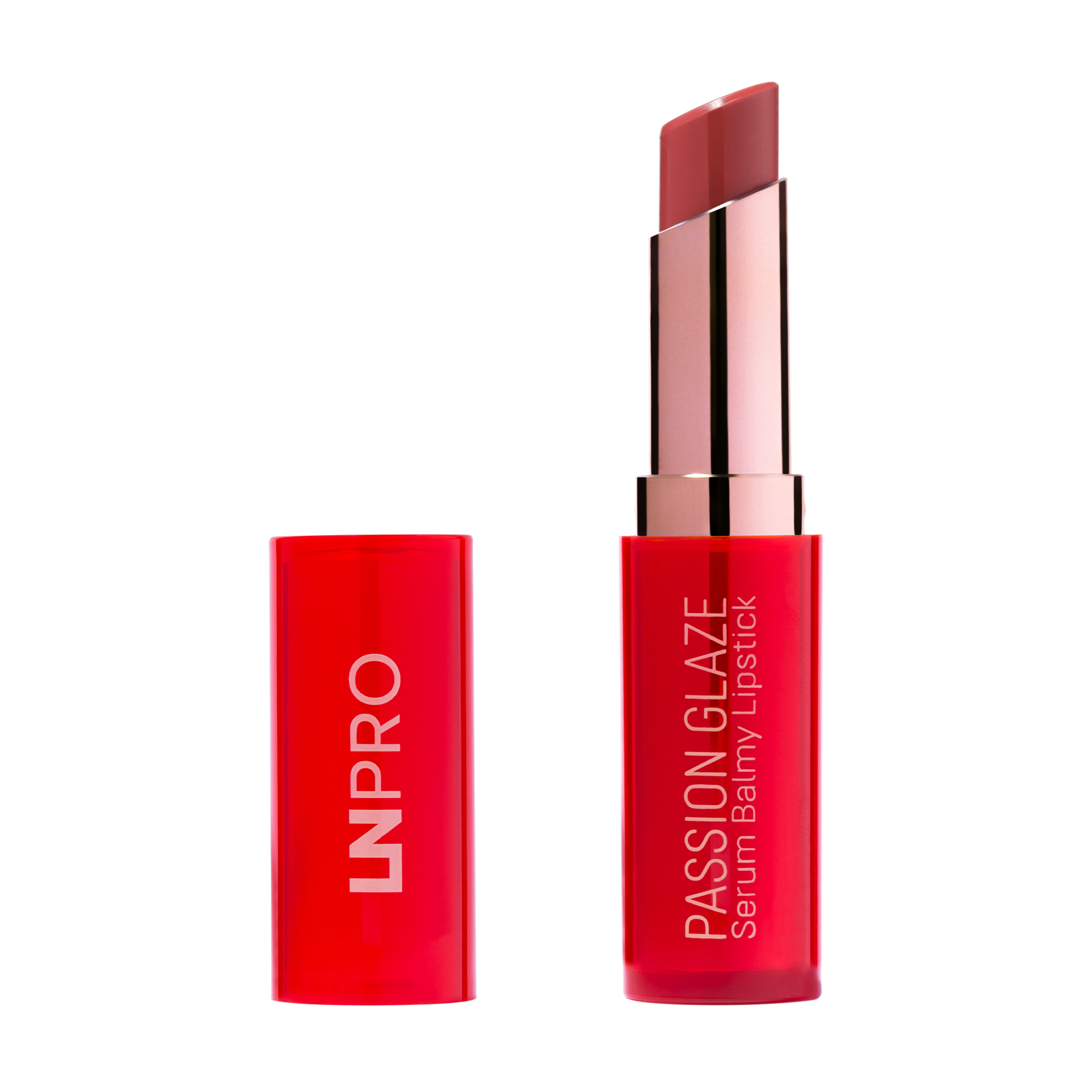 Зволожувальна помада-бальзам для губ LN Pro Passion Glaze Serum Balmy Lipstick 107, 3 г